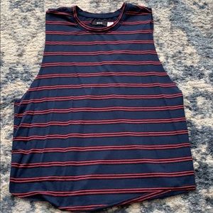 Urban Outfitters Stripe Muscle Tank